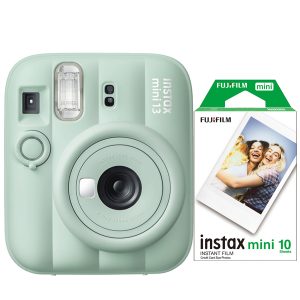 Fujifilm İnstax Mini 13 Fotoğraf Makinesi+Askı+pil'10 lu Film (YEŞİL)
