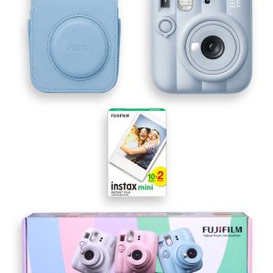 Fujifilm İnstax Mini 13 Fotoğraf Makinesi+Çanta+20 li Film  (mavi)