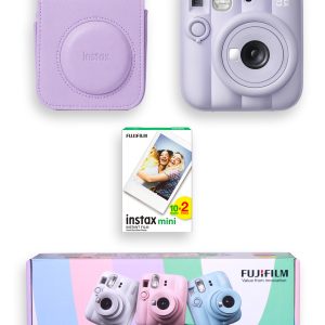 Fujifilm İnstax Mini 13 Fotoğraf Makinesi+Çanta+20 li Film  (lila)